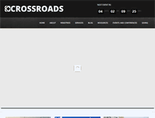 Tablet Screenshot of crossroadschristiancenter.org